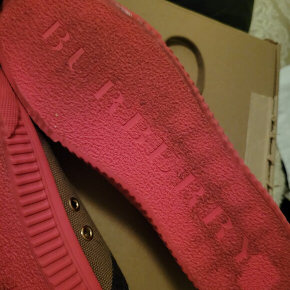 Authentic Burberry Sneakers - Picture 5 of 5